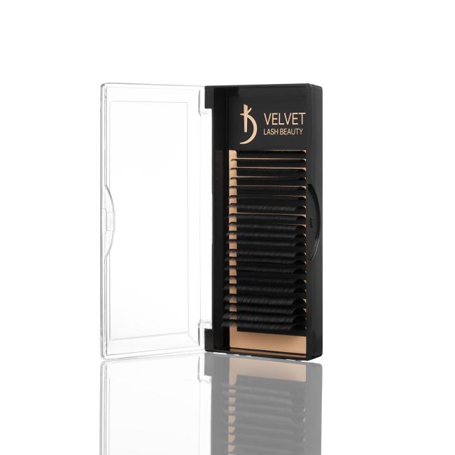 Velvet Lash Beauty Eyelash Extensions 0.7 LC Mix (20 rows, lengths 6–15 mm)